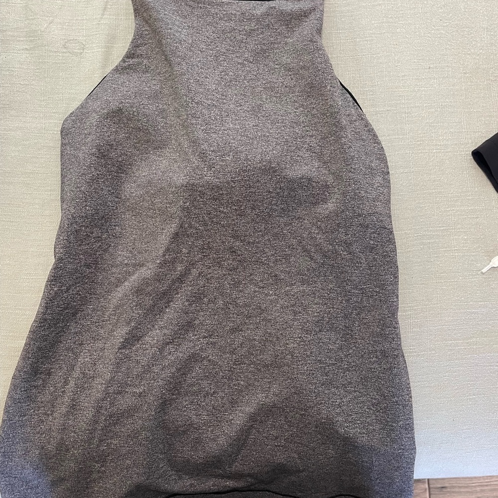 Lululemon Athletica Gray Halter Sheath Top